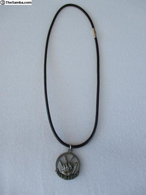 vw badge necklace