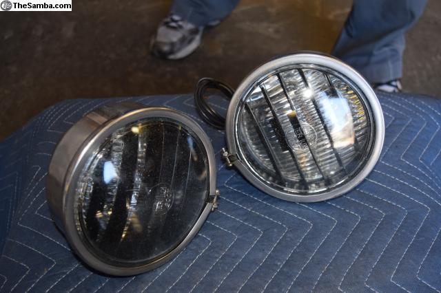 TheSamba.com :: VW Classifieds - Vintage 6" perlux 200T stainless fog