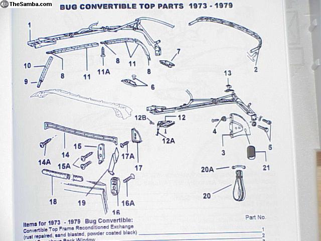 TheSamba.com :: VW Classifieds - VW Convertible parts