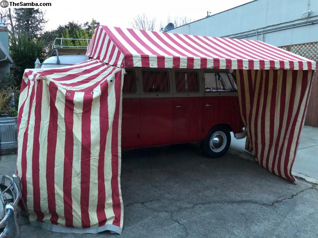 thesamba com vw classifieds mint red white so23 westfalia tent