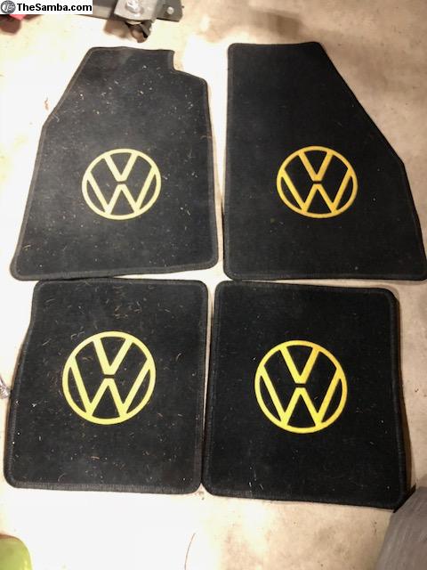 vw logo floor mats