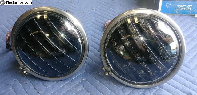 TheSamba.com :: VW Classifieds - Vintage Perlux 200t Stainless 6" Fog