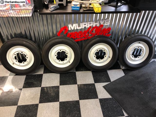 Thesamba Com Vw Classifieds 4 Restored 16 Barn Door Wheels