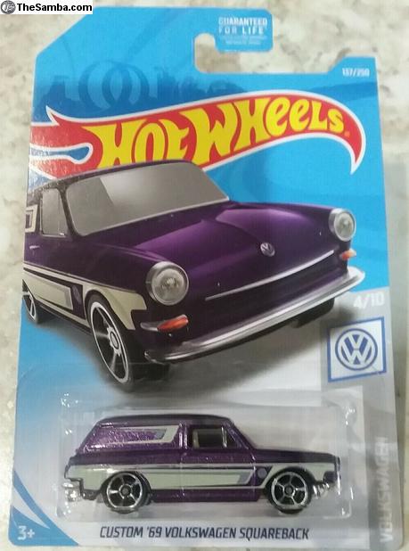 hot wheels 69 volkswagen squareback
