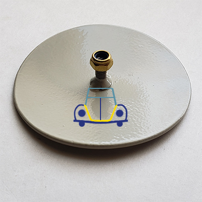 Coppia Karmann Ghia Supporti Ad Angolo Paraurti Anteriore 56-71 141707353