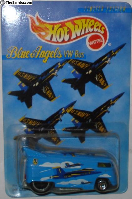 hot wheels blue angels vw bus