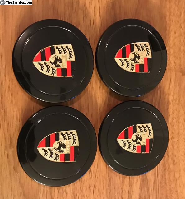 VW Classifieds Empi Black and Detailed center caps