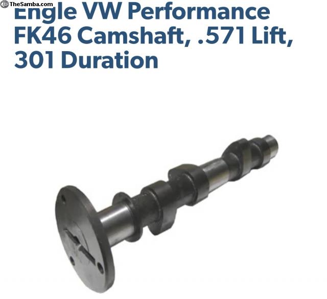 VW Classifieds (NEW) Engle FK46 cam shaft