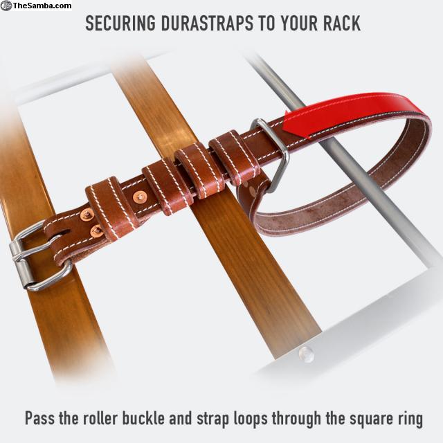 VW Classifieds Durastrap Universal Leather Roof Rack Straps