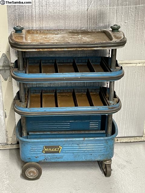 Hazet shop tool cart