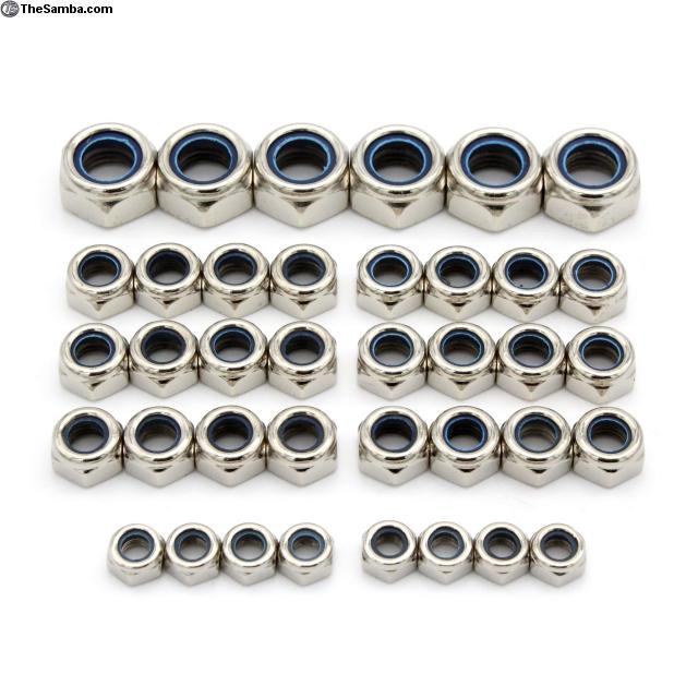 VW Classifieds Engine Case Half Lock Nut Kit for VW