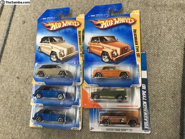 TheSamba VW Classifieds Hot Wheels Matchbox Thing 181 6 versions