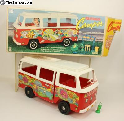 TheSamba VW Classifieds Large Empire Bay Volkswagen Camper w Box Barbie