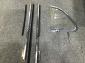VW Aussie stainless OEM quarter vent upright pair.
