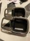 Pair Of NOS 1 Hole Door Lever Escutcheons Surround