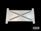 25hp Heater Box X Cover Plate, Split, up to 1952