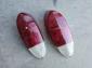 70-71 Hella Tail Light Lenses, Cracked