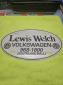 Lewis Welch Volkswagen Dealer Oval Plate