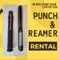 VW Bus Center Pin Tool Rental (Reamer & Punch)