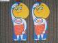 Vintage Esso Oil Drop Boy Card NOS !!