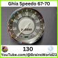 Karmann Ghia Speedometer 67-70 FREE Shipping