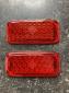 Pre A rectangular 1950-1952 SWF tail light lenses