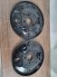 Backing plates front side oval beetle