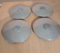 Vintage Porsche hubcaps set