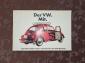 Der VW Mit VW Beetle accessories brochure catalog