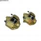 Pair Front Brake Caliper Set 2 Pin With Pads