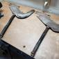 Beetle hood hinge set