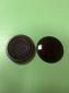 early Banrdoor taillight lens, glass, dark red