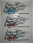 Split Screen Flying Bus stickers BFY