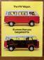 1977 VW T2B brochure stationwagon campmobile