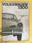 1965 Volkswagen Karmann Ghia Owners Manual