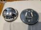 Rare Ghe Chrome All Metal Deluxe Ashtray