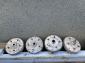 Complete front and rear Porsche drum brakes