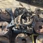 Transmission mount cradles