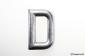 VW Split Oval D Badge Fender Mount Country Code
