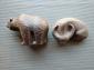 Bull and bear VW memorabilia statues