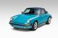 1989 911 Cabriolet PTS Turquoise/Blue Sport seats