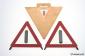FEUERHAND hazard warning triangle 60ies NOS BOXED