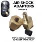 Direct Fit Air Shock Adaptors  - Individual Fill -