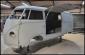 Upright spare wheel 1950 barndoor panelvan