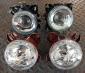 Hella 90mm headlight 4.5" high 3.5 low round