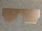 Real brown firewallmat split Hebmüller Karmann