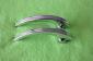 Ribbed Oval Door Handles, OG,Rechromed, SHPD!