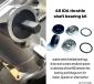 IDA shaft bearings and custom spacers
