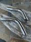 70/71 Bumper Rechrome Towel Bars Rear Pair