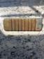 Dove Blue Radio Delete Block off Plate